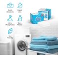 thumbnail image 3 of Laundry Detergent Sheets - Powerful Stain Removal Formula - Eco Friendly and Fragrance-Free - Dissolves Easily in Washer - Laundry Soap Sheets - 100 Sheets for up to 200 Loads, 3 of 7