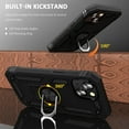 thumbnail image 3 of Phone Case for iPhone 13 Case Black iPhone 13 Phone Case for Men,with Metal Kickstand Ring,with Magnetic Car Mount Stand,Shockproof Cover for iPhone 13 Black, 3 of 12