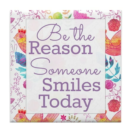 

CafePress - Smiles - Tile Coaster Drink Coaster