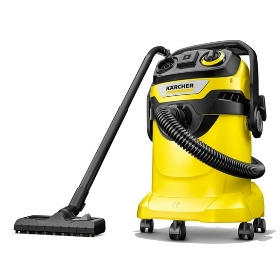 Karcher Shop Vacuum, WD 5/P, Wet and Dry Vac, Blower Feature, Power Tool Adapter, Heavy Duty - 6.3 Gallon