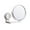 White, variant on Elainilye Fog-Free Suction Cup Mirror, Foldable Bathroom Makeup Vanity, Hands-Free Magnifying Glass For Shaving Skincare No Drilling Wall Mounted Compact Travel Design