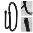 thumbnail image 4 of 2 Sets Wall Mounted Flute Stand Wall Door Rack Organizer Hanger Holder Rack For Flute Metal Flexible Rack Universal Flute Hanger, 4 of 8