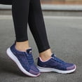 thumbnail image 3 of Mocasines casuales Cómodos zapatos de entrenamiento de malla Mujeres transpirables para deportes al aire libre JShteea El nuevo, 3 of 9