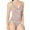 Multi, variant on Lauren Ralph Lauren Amara Women's Multi Surplice Over-The-Shoulder One-Piece. 6