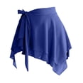 thumbnail image 5 of ZHOGXU Sheer Yoga Skirts For Womens With Built In Underskirt Elastic Waist Asymmetrical Tie Waist Ruffle Hem New Clothes 2026, 5 of 5