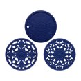 thumbnail image 2 of Fiudx Almohadilla Aislante, Tapete de Silicona Resistente a Altas Temperaturas para Cazuela, Mantel Individual Antideslizante E Impermeable, Protector de Mesa Decorativo, Uso Versátil En La Cocina, E, 2 of 6