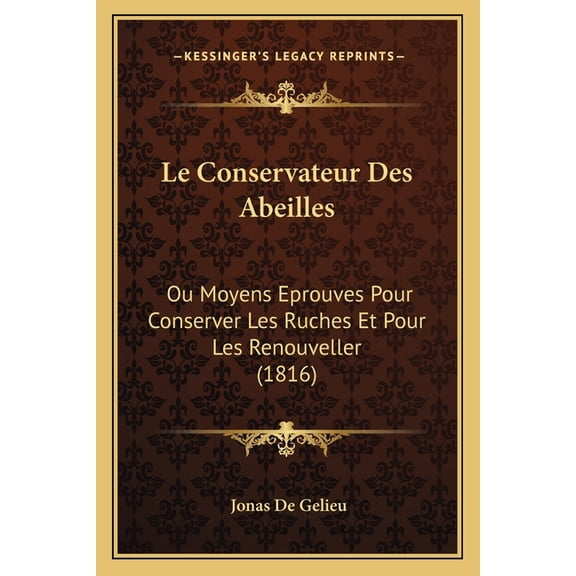 Le Conservateur Des Abeilles (Paperback)
