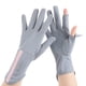 thumbnail image 5 of Guantes de protección solar resistentes a los rayos UV, finos, antideslizantes, transpirables, para verano, para conducir, ciclismo, para hombres y mujeres, con pantalla táctil, guantes de seda helada, 5 of 5