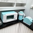 thumbnail image 4 of 3x Casa de 1:12, cocina, de simulación, accesorios, horno microondas, de pan, de horno microondas, para decoración Sunnimix mini horno de microondas, 4 of 8