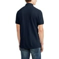 thumbnail image 2 of Polo Tommy Hilfiger para hombre, corte clásico, de algodón azul marino, 2 of 6