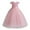 Pink, variant on Coerni Sequin Flower Girl Dress Bridesmaid Flutter Sleeveless Princess Pageant Gown Prom Wedding Floor Length Dresses