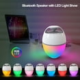 thumbnail image 2 of Altavoz para piscina Blufree Floating con luces Bluetooth IP68, 2 of 8