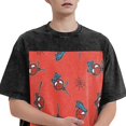 thumbnail image 2 of Spider-Man Vintage Washed Drop Shoulder Short Sleeve T-Shirt - Iron On, 2 of 7