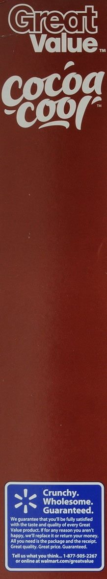 Discontinued Great Value Cocoa Cool Cereal, 11.8 oz