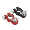 thumbnail image 4 of Battery Terminal Connector,   Insulation Positive Negative Clamp Aluminium Alloy 2PCS/Set Universal  For 17-19mm Batteries, 4 of 8