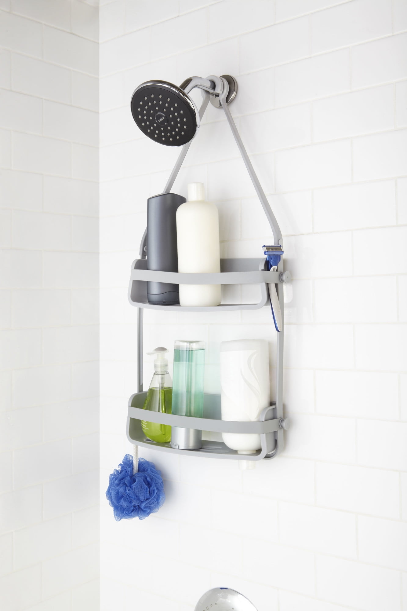 Flex Shower Caddy Grey