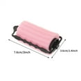 thumbnail image 2 of 8 Pack Sponge Hair Curlers,Comfortable Soft Foam Hair Rollers,No Heat Rollers Clips,Flexible Hairdressing Tools,Sleeping Hair Curling Roller,for Overnight Hair Styling (Pink), 2 of 7