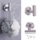 thumbnail image 5 of Ntipox Juego De Accesorios De Baño De Acero Inoxidable De 4 Piezas Que Incluye Anillo Para Toalla De Mano, Soporte Para Papel Higiénico Y 2 Ganchos Para Toallas, Kit De Accesorios De Baño, Níquel Cepi, 5 of 5