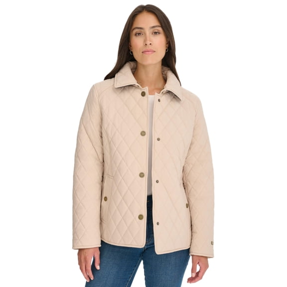 Tommy Hilfiger Women's Classic Barn Jacket Chino Large