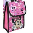 thumbnail image 2 of Disney Minnie Mouse 16" Backpack Set with Lunch Bag, Keychain & Carabiner – Pink Checkered Design, 2 of 3