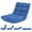Blue, variant on Canddidliike 14-Position Adjustable Cushioned Floor Chair-Green, Convertible Flip Chair, Floor Lazy Sofa for Living Room Bedroom