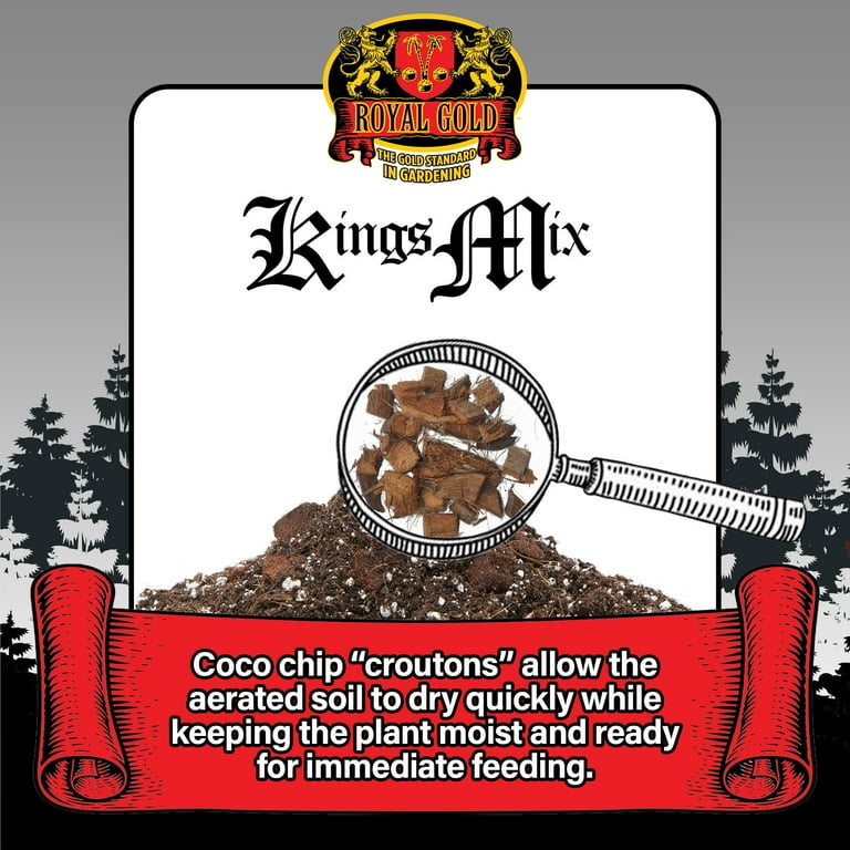 Royal Gold Kings Mix All Purpose Growing Medium, Coco Peat Blend