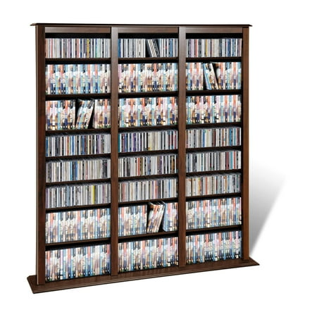 Prepac Espresso Triple Width Barrister Tower (Box 2 of 2)