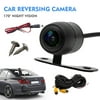 TOTMOX Car Reversing Camera, HD Backup Camera, 3IN1 Waterproof Front Side Rear View CCD Camera for Cars, Trucks, RV, with Night Vision, 170° Wide Angle, RCA Connector