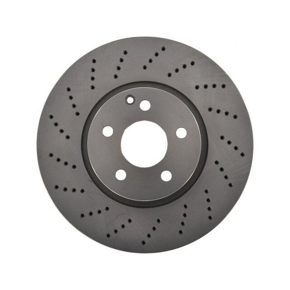 Front Brake Rotor - Compatible with 2014 - 2016 Mercedes-Benz E250 2015