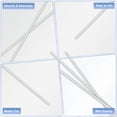 thumbnail image 2 of Uxcell Paquete de 16 varillas redondas de aluminio 3mm x 300mm 6061 para manualidades de bricolaje, 2 of 7