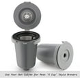 thumbnail image 5 of Tasse-filtre Réutilisable pour Cuisinart, Gris (Lot de 2), 5 of 5