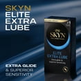 thumbnail image 3 of SKYN Elite Non-Latex Extra Lubricated Condoms, 12 Count, 3 of 13