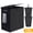 Black, variant on BGTREND Double Laundry Hamper with Lid 155L Laundry Basket with Removable Liner Bags & Side Mesh Pocket Collapsible Laundry Sorter Dirty Clothes Hamper (Black)