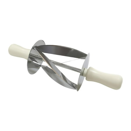 

Almencla Cutter Bread Cutter Kitchen Rolling Evenly Shaped Multifunction Roller Slices Rolling Pastry Cutter white