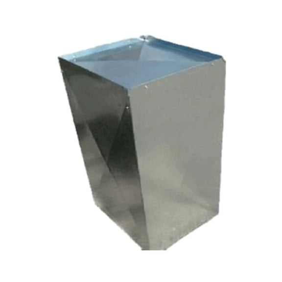 Mcdaniel Metals 197/8X141/2X36R8 - 19-7/8 Inch X 14-1/2 Inch X 36 Inch Long Insulated Sheet Metal Plenum