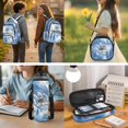 thumbnail image 2 of KUIFORTI White Wolf Backpack with Lunchbox for Elementary Primary Middle Kid Bookbag Set 4Pcs Boys School Bag Pencil Case School Supplies for Students, 2 of 6