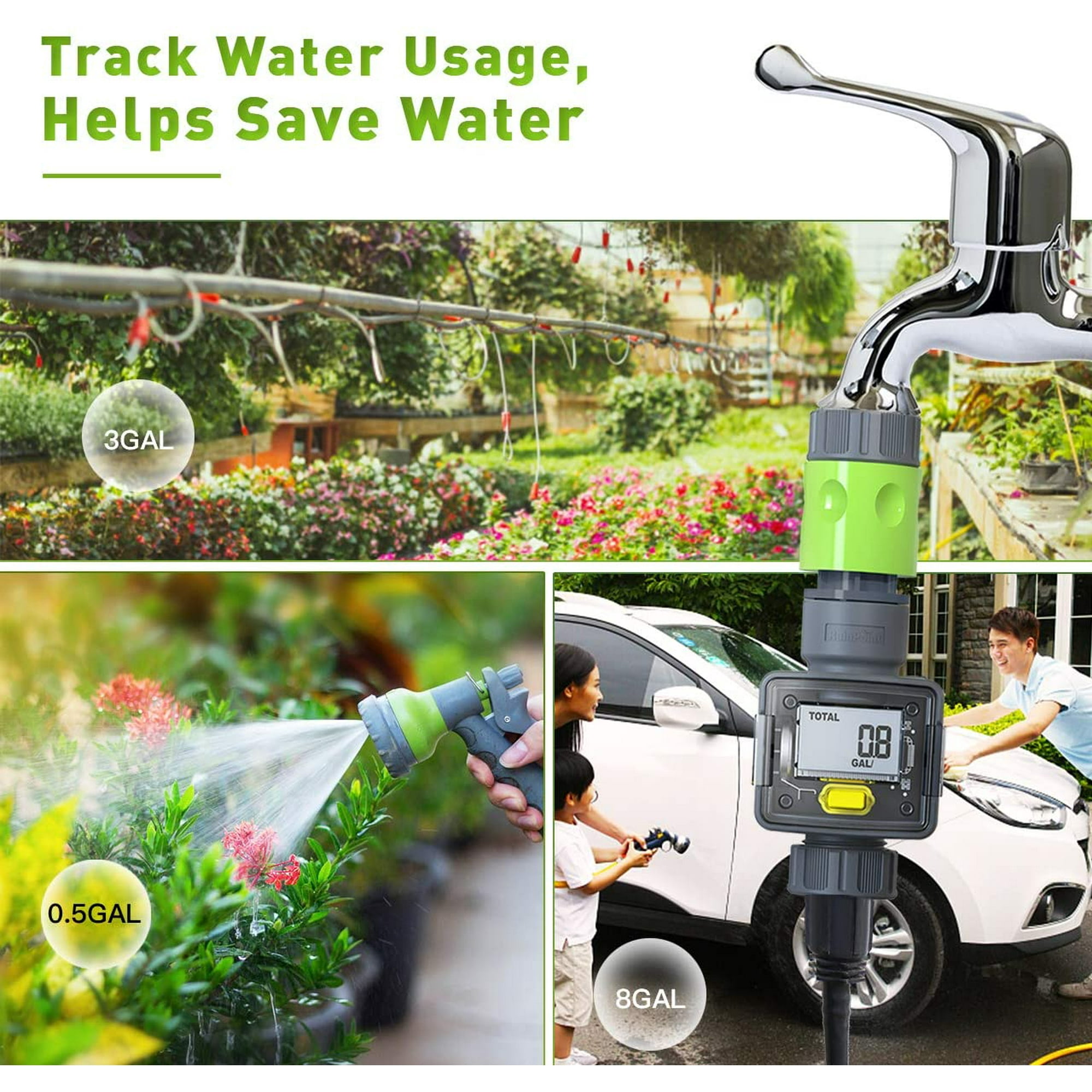 Garden Hose Flow Rate Meters Fasci Garden