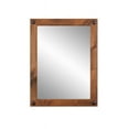 thumbnail image 4 of DRAKESTONE 24x31 Farmhouse Vanity Mirror w/ Clavos - Walnut, 4 of 5