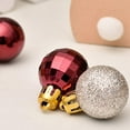thumbnail image 5 of Christmas Ornaments Christmas Balls, Christmas Tree Hanging Balls, Shatterproof Plastic Christmas Decoration Balls, Holiday Party Decoration Balls 1.2 Inches (3 Cm/99), 5 of 10