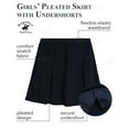 thumbnail image 2 of Beverly Hills Polo Club Girls School Uniform Skirt - 2 Pack Performance Scooter Skort for Girls, 4-16, 2 of 5