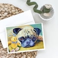 thumbnail image 2 of Pug Bunny Rabbit Greeting Cards and Envelopes Pack of 8, 2 of 2
