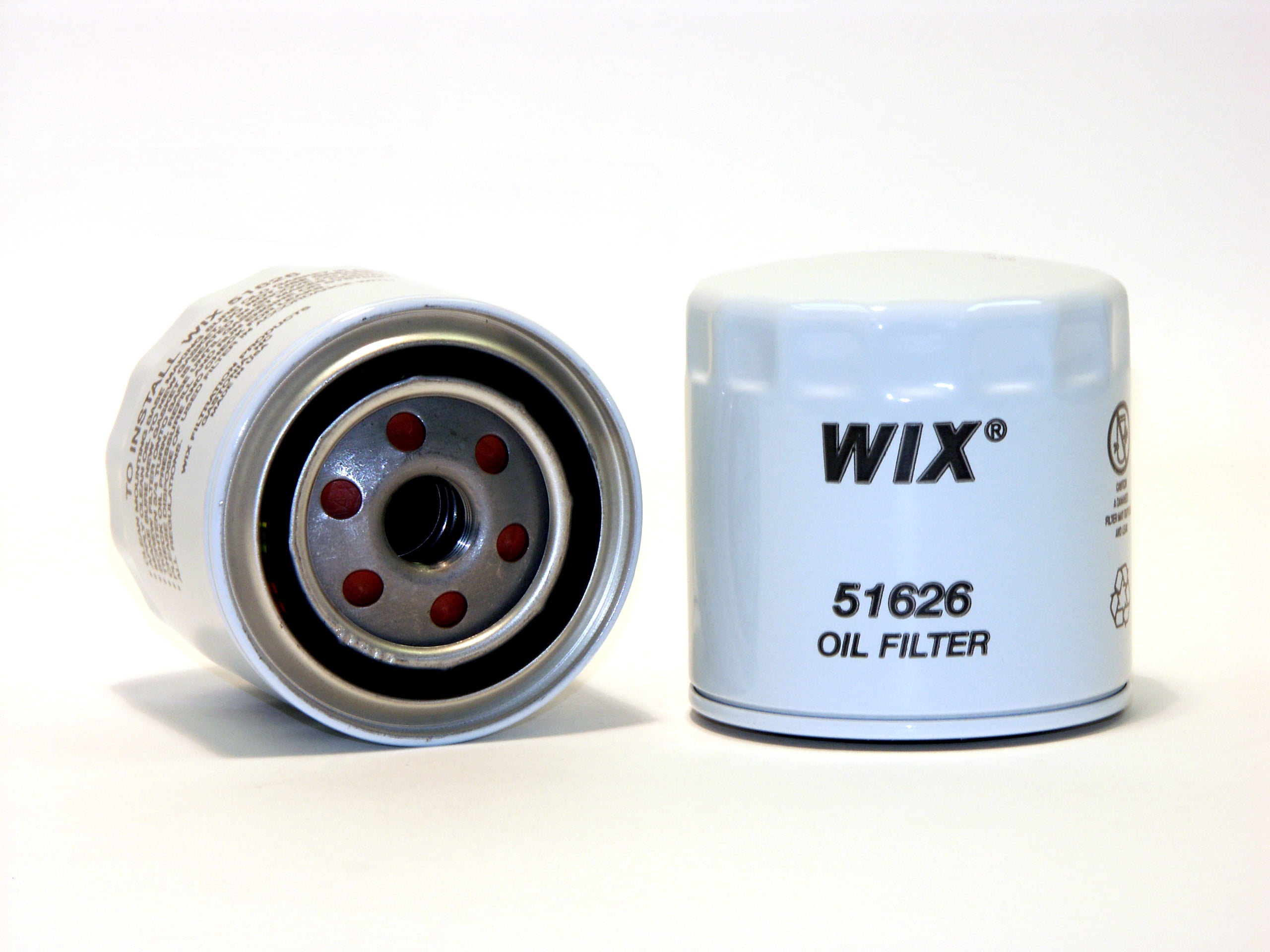 WIX Oil Filter 51626 Fits select: 1989-1990 JEEP WRANGLER YJ, 1987-1988  JEEP WRANGLER