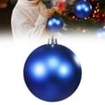 thumbnail image 1 of ZTTD 1 Pcs 5 Inch Christmas Ball Ornaments Shatterproof Hanging Tree Ornament Balls Decorations Plastic Ornament with Hanging Loop Xmas Decorations for Holiday, 1 of 5