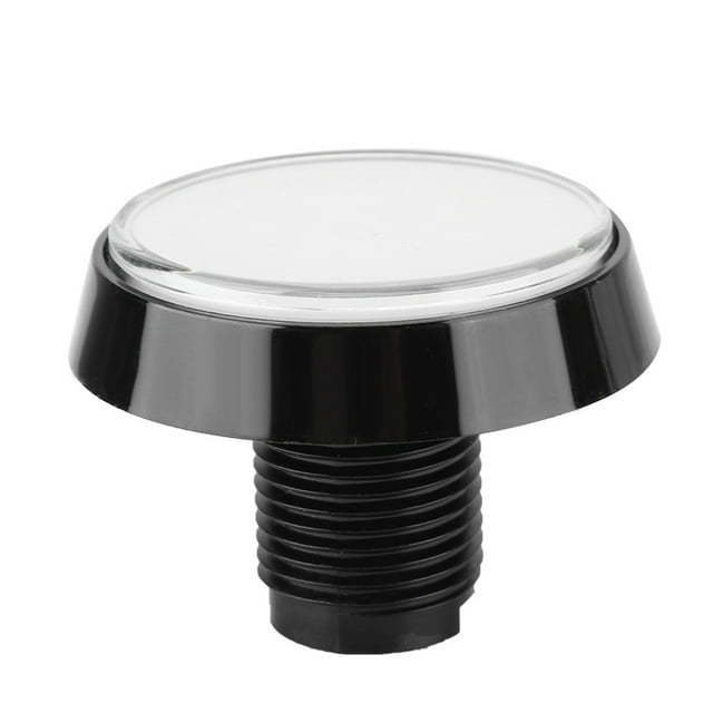 Bouton Rond d'Arcade, Bouton d'Arcade Pratique Anti-Rayures et Anti-Érosion, pour Machine de Jeu d'Arcade Bâton d'Arcade PC Jeux Mame