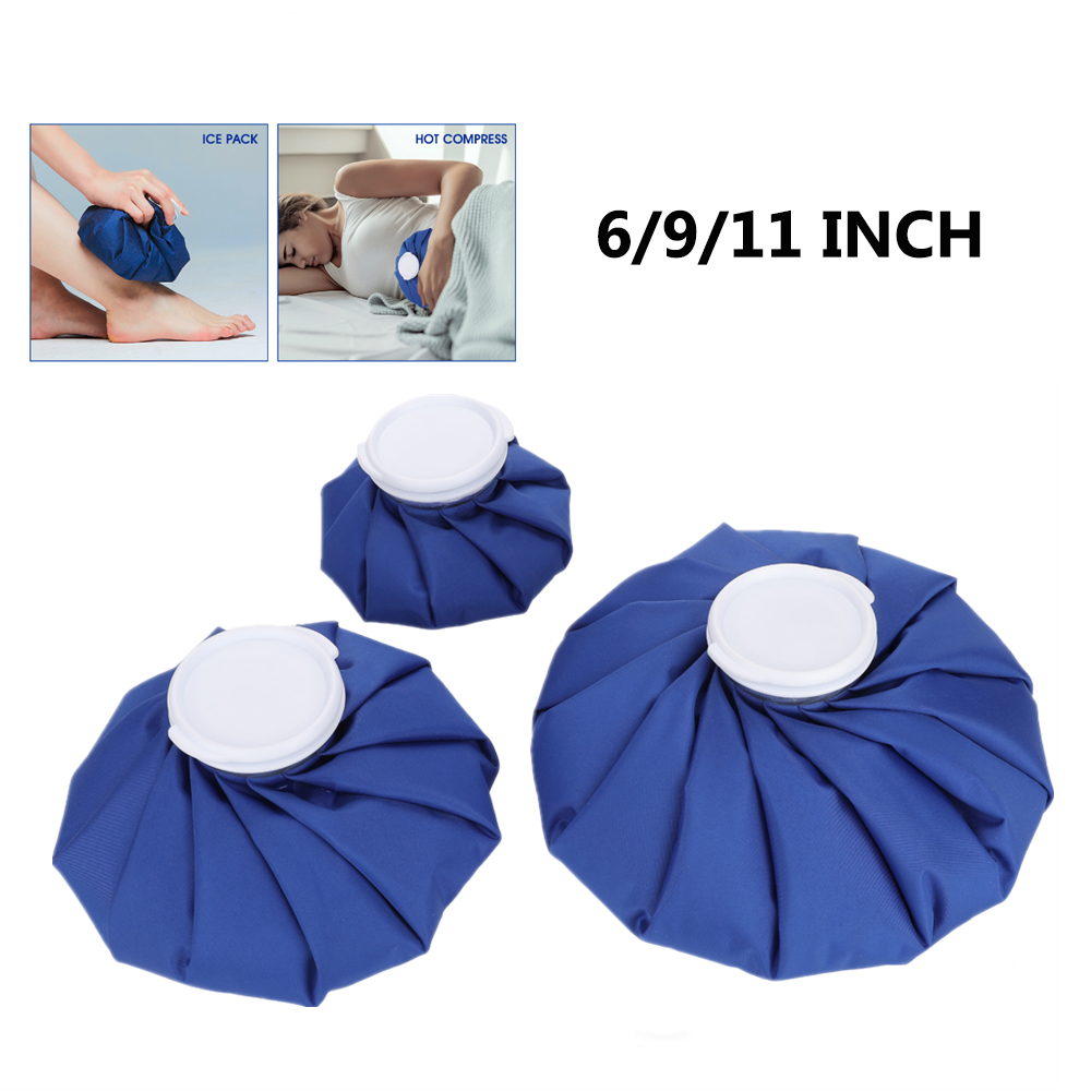 6/9/11 inch Ice Pack for Injuries, Hot  Cold Therapy, Teeth Pain Cold Pack,  Headaches Cold Ice Bag, Menstrual Pain Hot Water Bag, Backs Fast Release  Reusable Ice Bag - Walmart.com