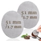 thumbnail image 1 of Filtros de café sinterizados Injueey de acero inoxidable Premium 2 piezas 51MM, 1 of 6
