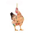 thumbnail image 1 of Colgante de pollo navideño MAOWAPLG, colgante de gallo acrílico, adorno plano para árbol de Navidad, 1 of 2