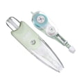 thumbnail image 1 of Unique Bargains Correction Tape Eraser Tape Dispenser Refillable Retractable Instant Correction Applicator Green 1 Set, 1 of 6