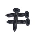 thumbnail image 3 of Tornillos de cabeza Huasi autorroscantes 100 piezas. Almohadilla de diadema Huasi Tornillo de cabeza negra de cola puntiaguda Óxido negro autorroscante, 3 of 4