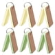 thumbnail image 1 of Tarjetas de índice en blanco, tarjetas flash de colores con anillo de carpeta para la escuela, aprendizaje, paquete de 6, 2.16 "x 3.5", 300 unidades, 1 of 5
